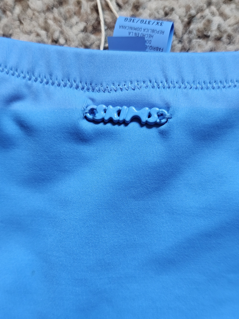 NWT SKIMS 3XL Electric Blue Bikini Bottom - Picture 4 of 5